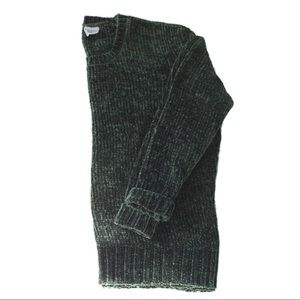 Forest Green Chenille Sweater